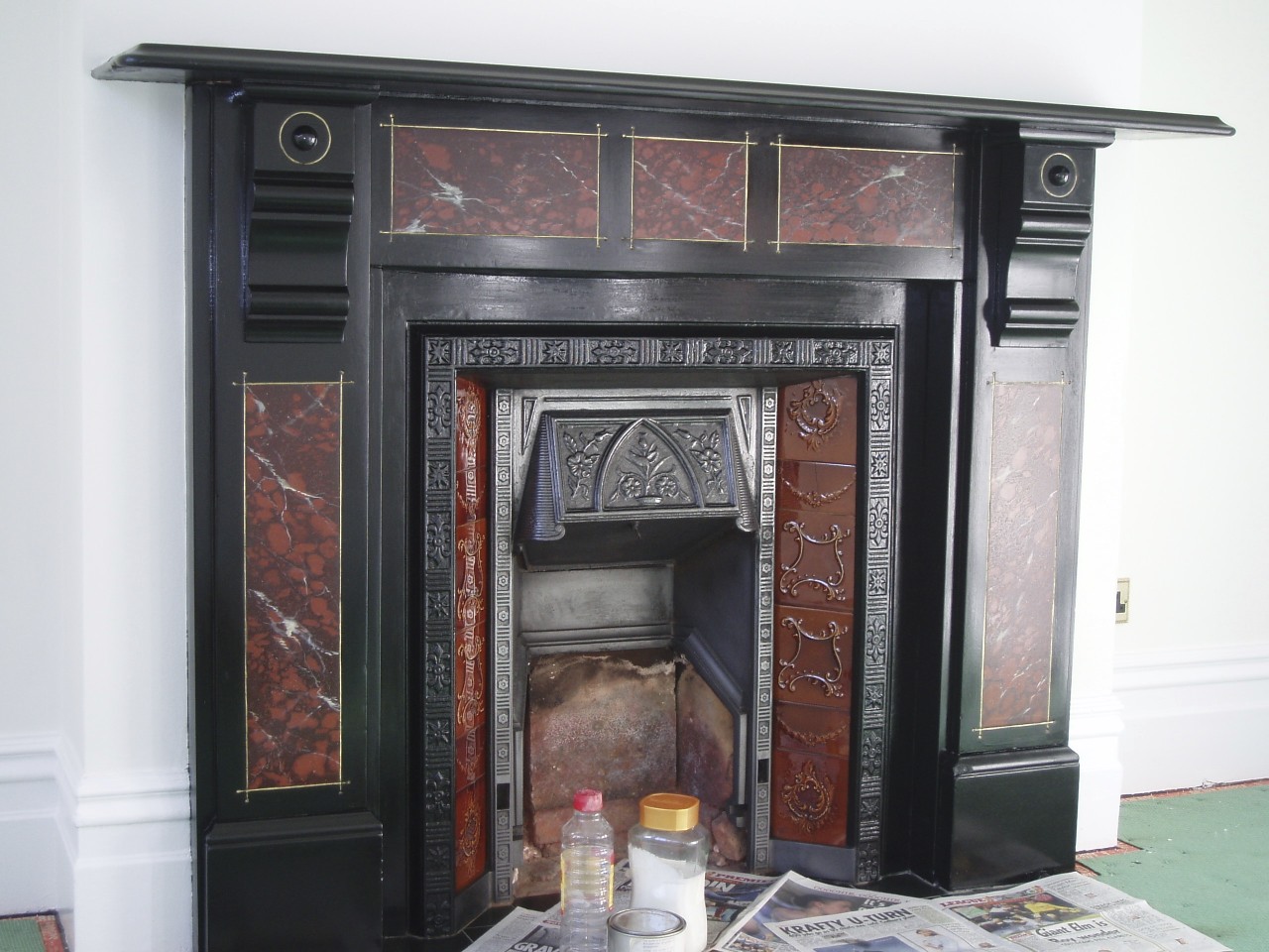 Fireplace Restoration - after
