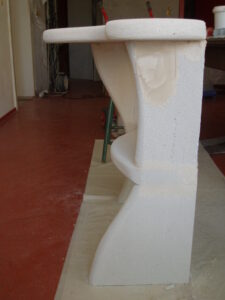 cellular concrete stand